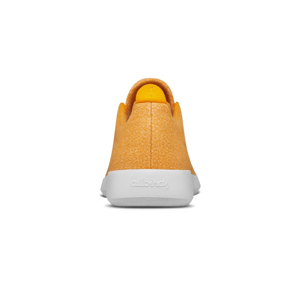 Allbirds Men\'s Sneakers Yellow - Wool Runners - 86374CMSQ